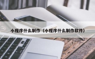 平阳小程序什么制作（小程序什么制作软件）